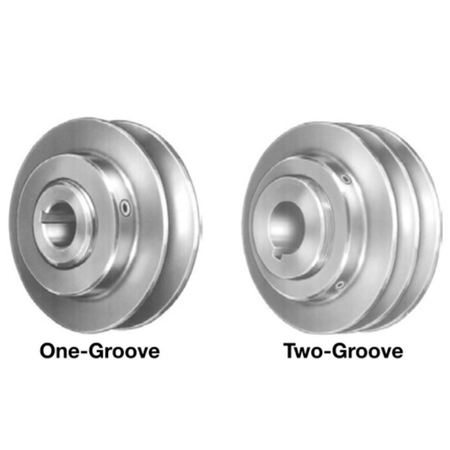 GATES 2 Groove Light Duty Sheave 4-3/4 in OD 2VP50.5/8